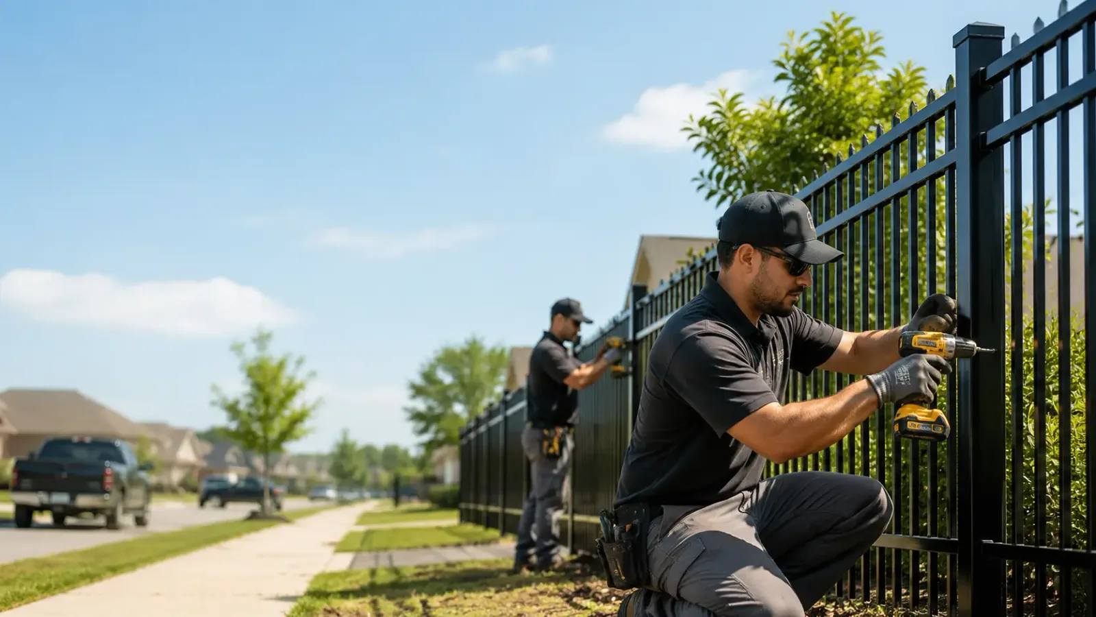 Metal Fence Installation in Big Flats, NY
